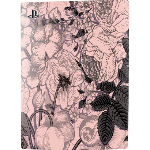 Rose Quartz Floral PS5 Bundle Skin