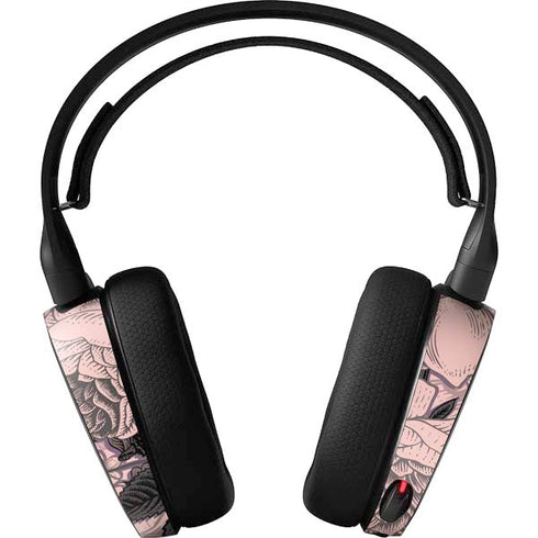 Rose Quartz Floral SteelSeries Arctis 3 Skin