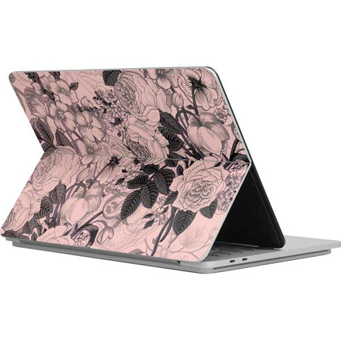 Rose Quartz Floral Surface Laptop Studio Skin