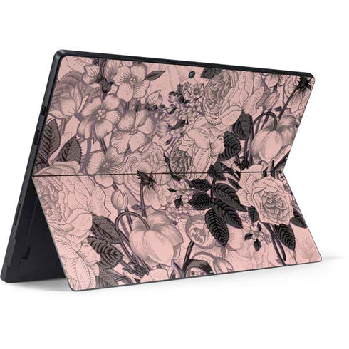 Rose Quartz Floral Surface Pro 7 Skin
