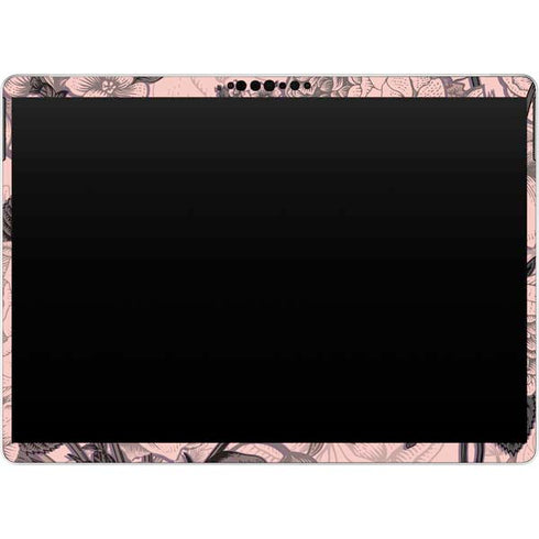 Rose Quartz Floral Surface Pro 9 Skin
