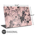 Rose Quartz Floral Universal Laptop 16.6in (13.4 x 9.7in) Skin