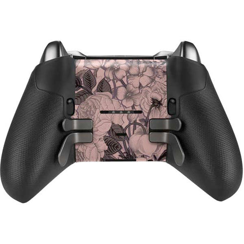 Rose Quartz Floral Xbox Elite Wireless Controller Series 2 Skin