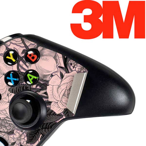Rose Quartz Floral Xbox One Controller Skin