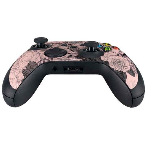 Rose Quartz Floral Xbox Series X Controller Skin
