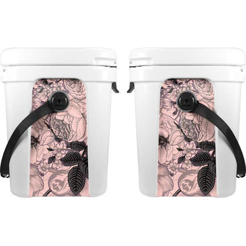 Rose Quartz Floral YETI Roadie 24 Hard Cooler Skin