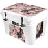 Rose Quartz Floral YETI Tundra 35 Hard Cooler Skin