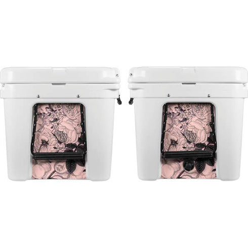 Rose Quartz Floral YETI Tundra 65 Hard Cooler Skin