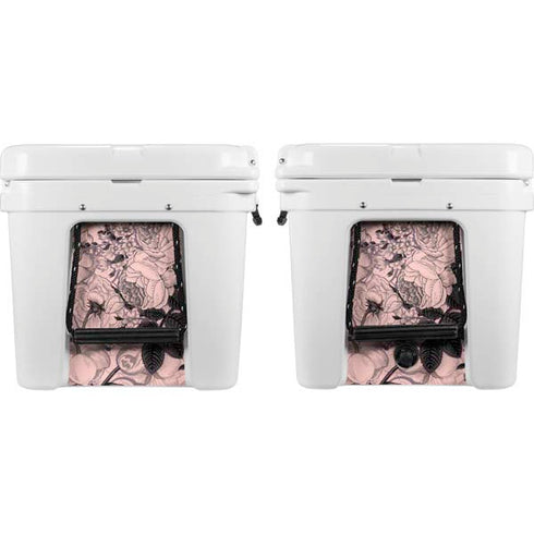 Rose Quartz Floral YETI Tundra 75 Hard Cooler Skin