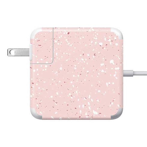 Rose Speckle 85W Power Adapter (15 and 17 inch MacBook Pro Charger) Skin