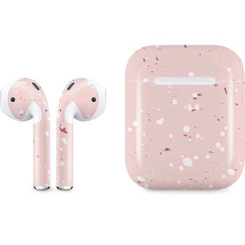 Rose Speckle Apple AirPods Skin