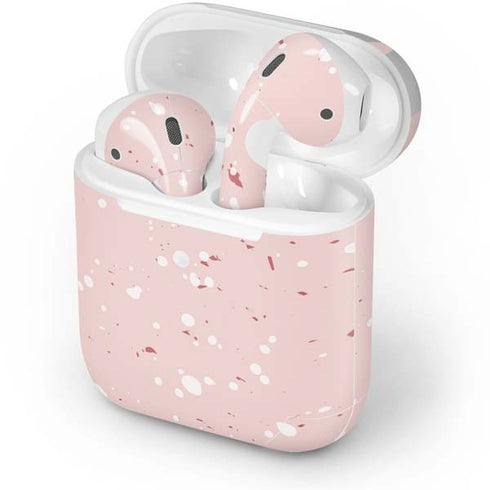 Rose Speckle Apple AirPods Skin