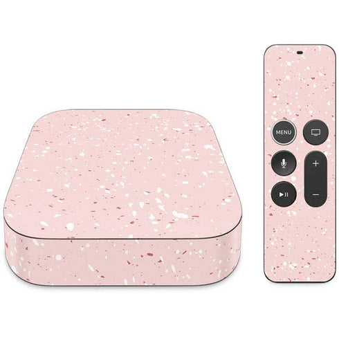 Rose Speckle Apple TV Skin