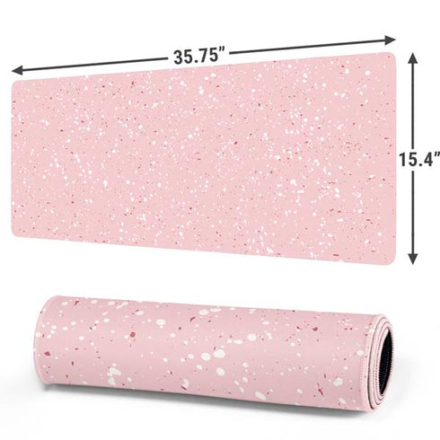 Rose Speckle Gaming Mouse Pad
