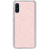 Rose Speckle Galaxy A10e Clear Case