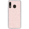 Rose Speckle Galaxy A20 Clear Case