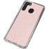 Rose Speckle Galaxy A21 Clear Case