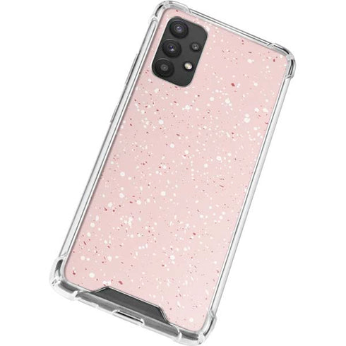Rose Speckle Galaxy A32 5G Clear Case