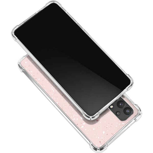 Rose Speckle Galaxy A32 5G Clear Case