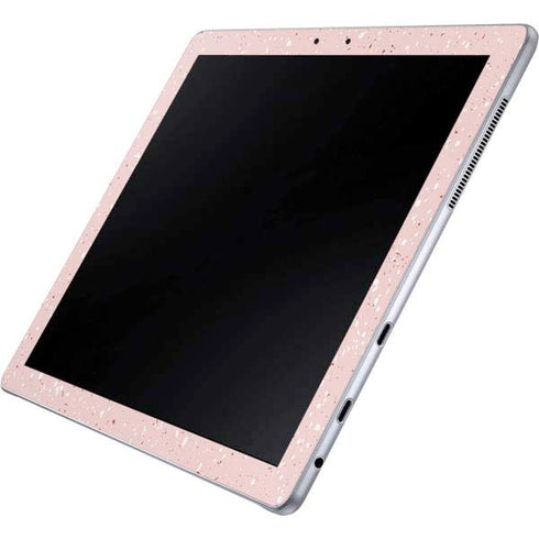 Rose Speckle Galaxy Book 12in Skin