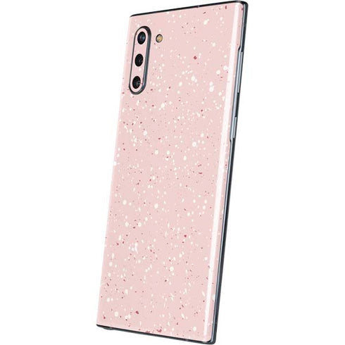 Rose Speckle Galaxy Note 10 Skin