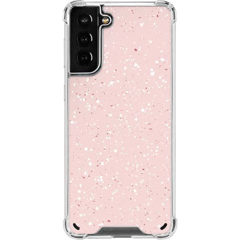 Rose Speckle Galaxy S21 Plus 5G Clear Case