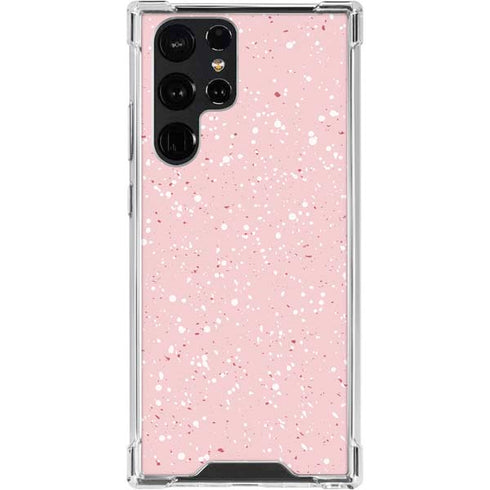 Rose Speckle Galaxy S24 Ultra Clear Case