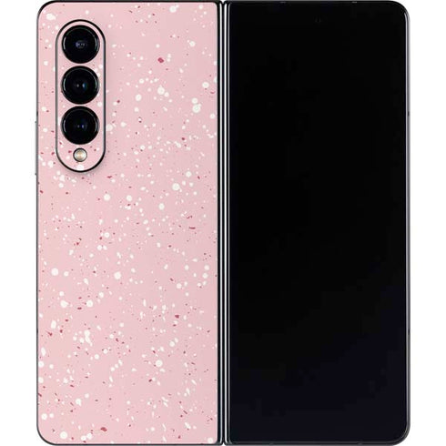 Rose Speckle Galaxy Z Fold4 5G Skin