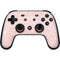 Rose Speckle Google Stadia Controller Skin
