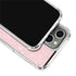 Rose Speckle iPhone 15 Pro Clear Case