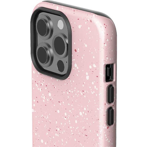 Rose Speckle iPhone 15 Pro Impact Case