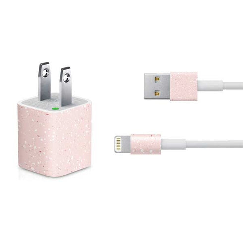 Rose Speckle iPhone Charger (5W USB) Skin