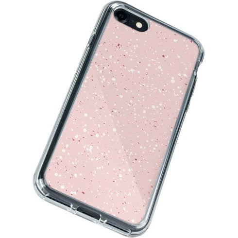 Rose Speckle iPhone SE (2nd & 3rd Gen) Clear Case