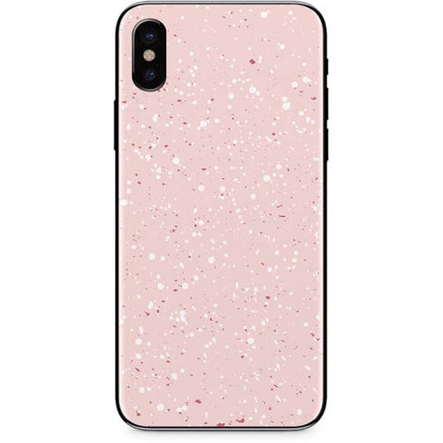 Rose Speckle iPhone XS Skin