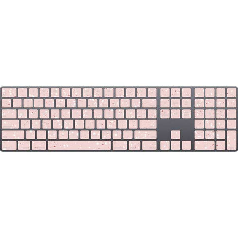 Rose Speckle Magic Keyboard with Numeric Keypad Skin
