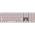 Rose Speckle Magic Keyboard with Numeric Keypad Skin