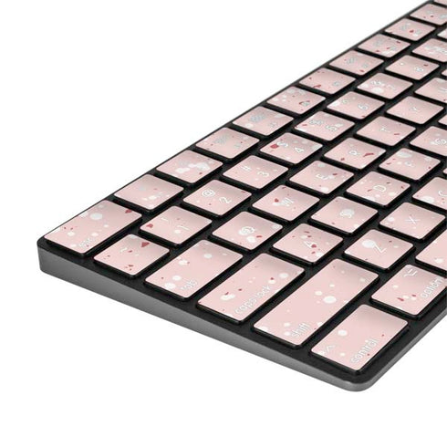 Rose Speckle Magic Keyboard with Numeric Keypad Skin