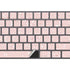 Rose Speckle Magic Keyboard with Numeric Keypad Skin