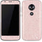 Rose Speckle Moto E5 Play Skin