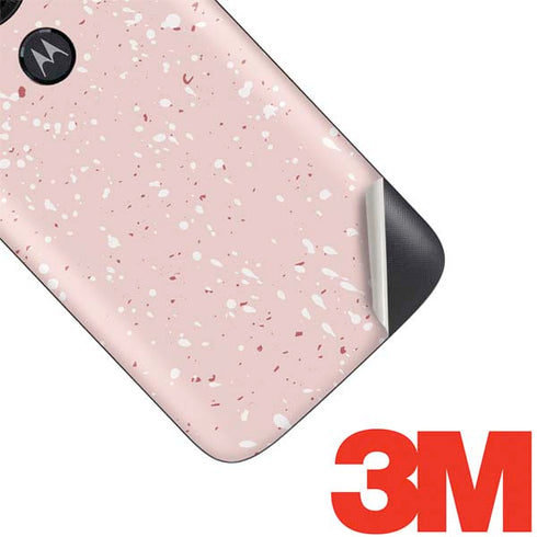 Rose Speckle Moto E5 Play Skin