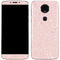 Rose Speckle Moto E5 Plus Skin