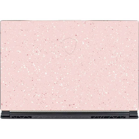 Rose Speckle MSI GS65 Stealth Laptop Skin