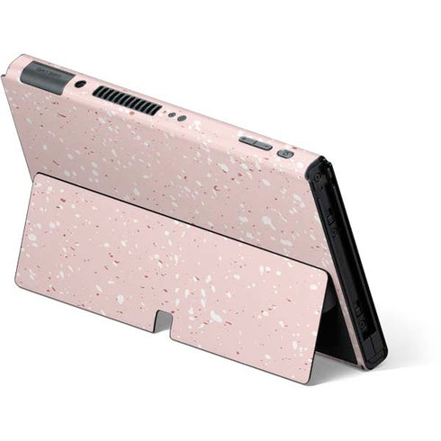 Rose Speckle Nintendo Switch OLED (2021) Skin