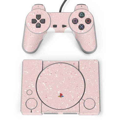 Rose Speckle PlayStation Classic Bundle Skin