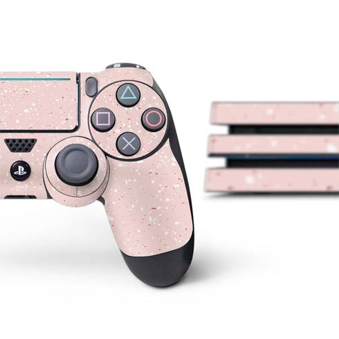 Rose Speckle PS4 Pro Bundle Skin