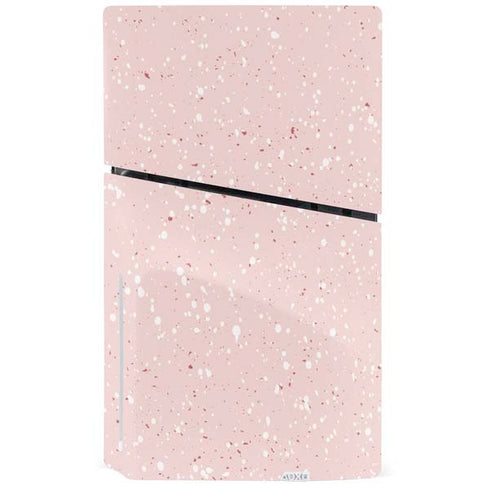 Rose Speckle PS5 Slim Disk Bundle Skin