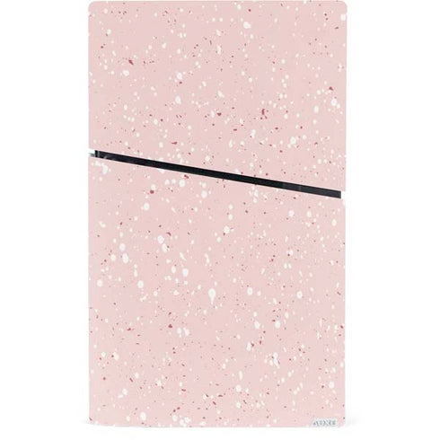 Rose Speckle PS5 Slim Digital Edition Bundle Skin