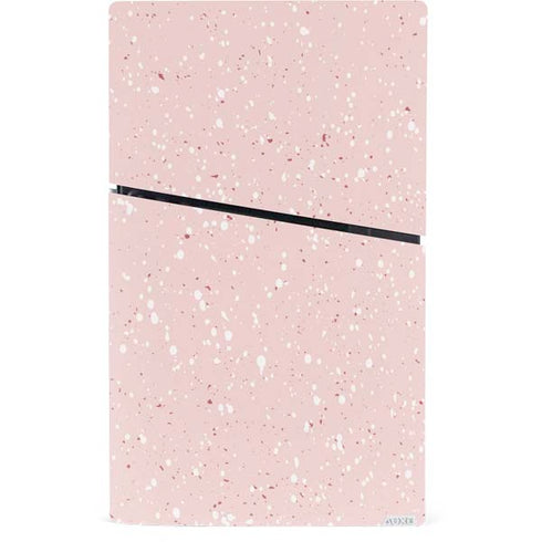 Rose Speckle PS5 Slim Digital Edition Console Skin