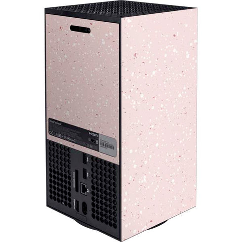 Rose Speckle Xbox Series X Console Skin
