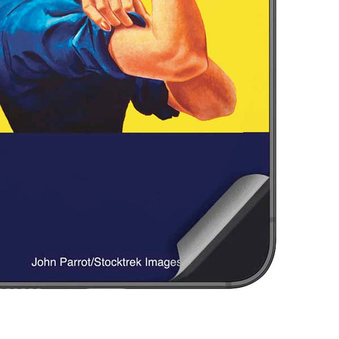 Rosie The Riveter Vintage War Poster Galaxy A14 5G Skin